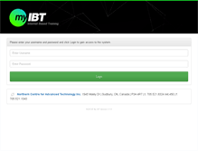 Tablet Screenshot of ibt.norcattraining.com